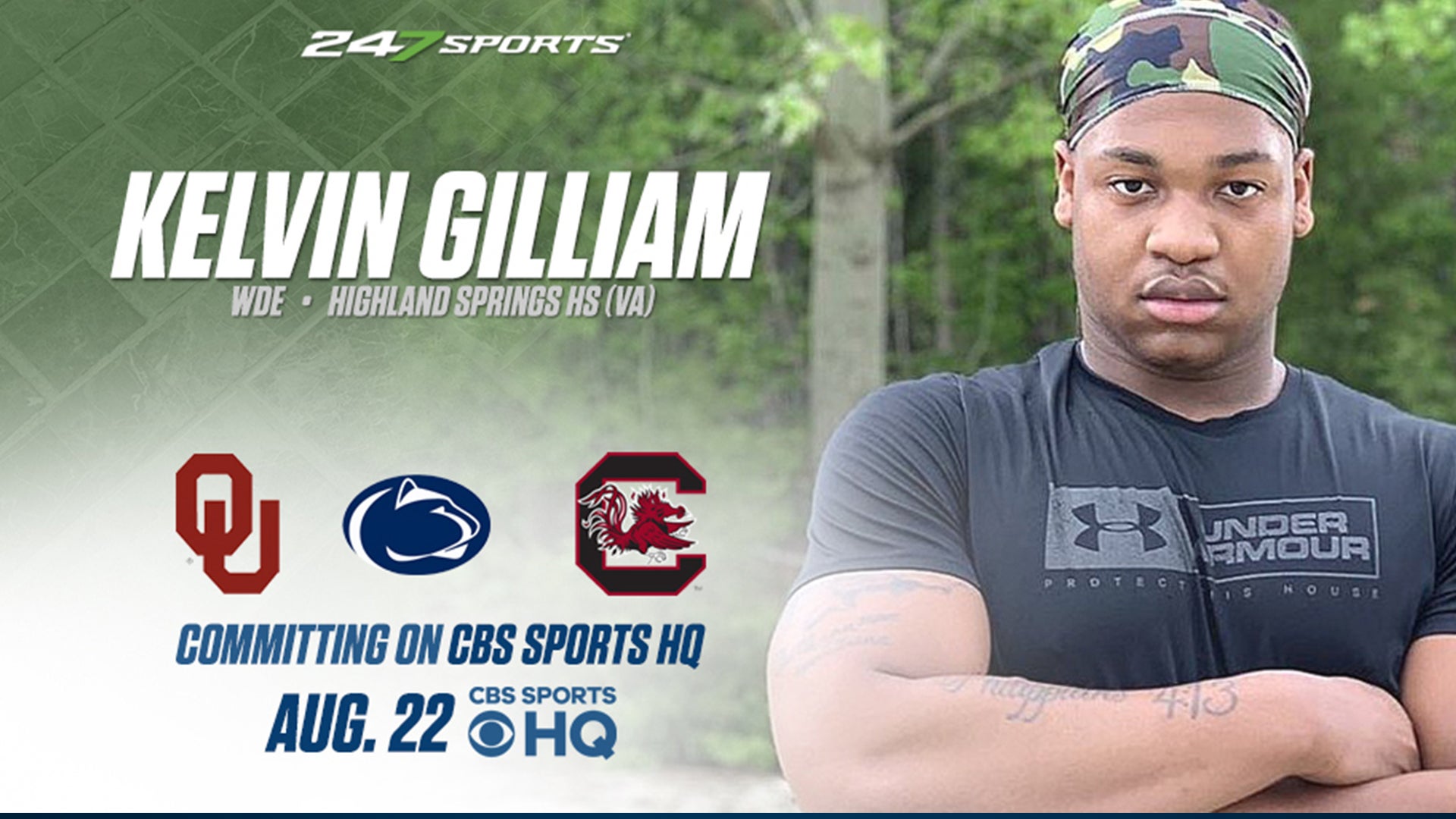 Kelvin Gilliam Announcing College Commitment