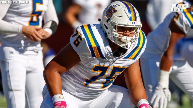 Sophomore highlights of Orem's (UT) 4-star offensive tackle Kingsley Suamataia.