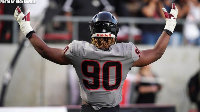 Highlights of the No. 1 rated player from the Class of 2021, Corona Centennial's (CA) Korey Foreman.