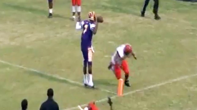 Highlights of the Baltimore Ravens' Lamar Jackson when he was at Boynton Beach (FL) high school.