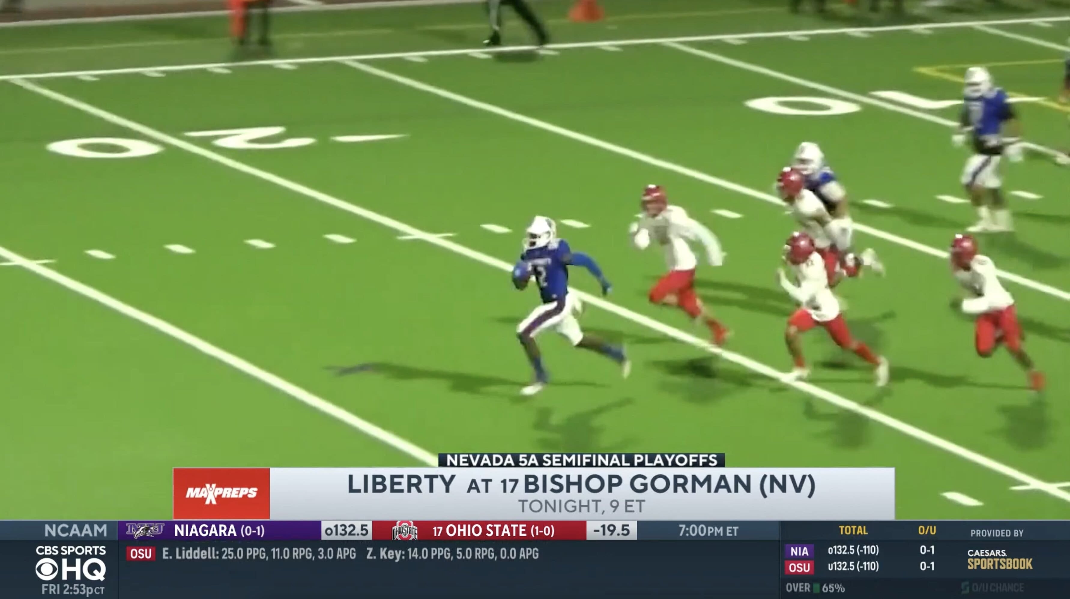 Nevada high school football playoffs: Liberty at No. 17 Bishop Gorman preview