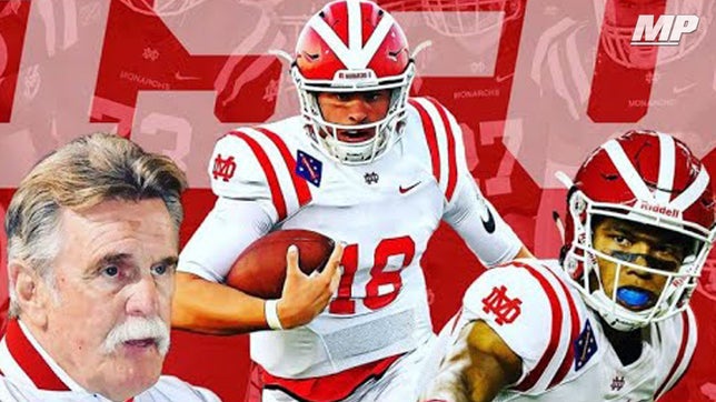 Highlights of Mater Dei's (CA) 52-21 over De La Salle (CA) to win the school's first ever CIF Open Division state championship.