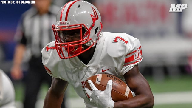 Highlights of Converse Judson's (TX) sophomore defensive back Myzel Miller.