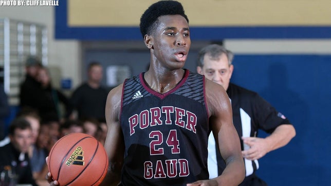 High school basketball highlights of Vanderbilt's Aaron Nesmith during his senior season at Porter-Gaud (SC).