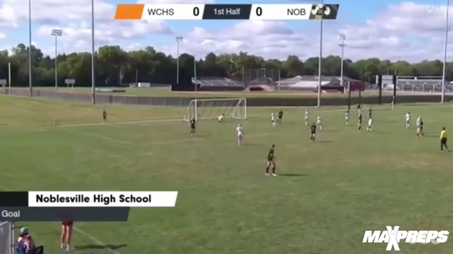 Highlights of the Noblesville girls varsity soccer team as they defeat Warsaw high school 4-1.