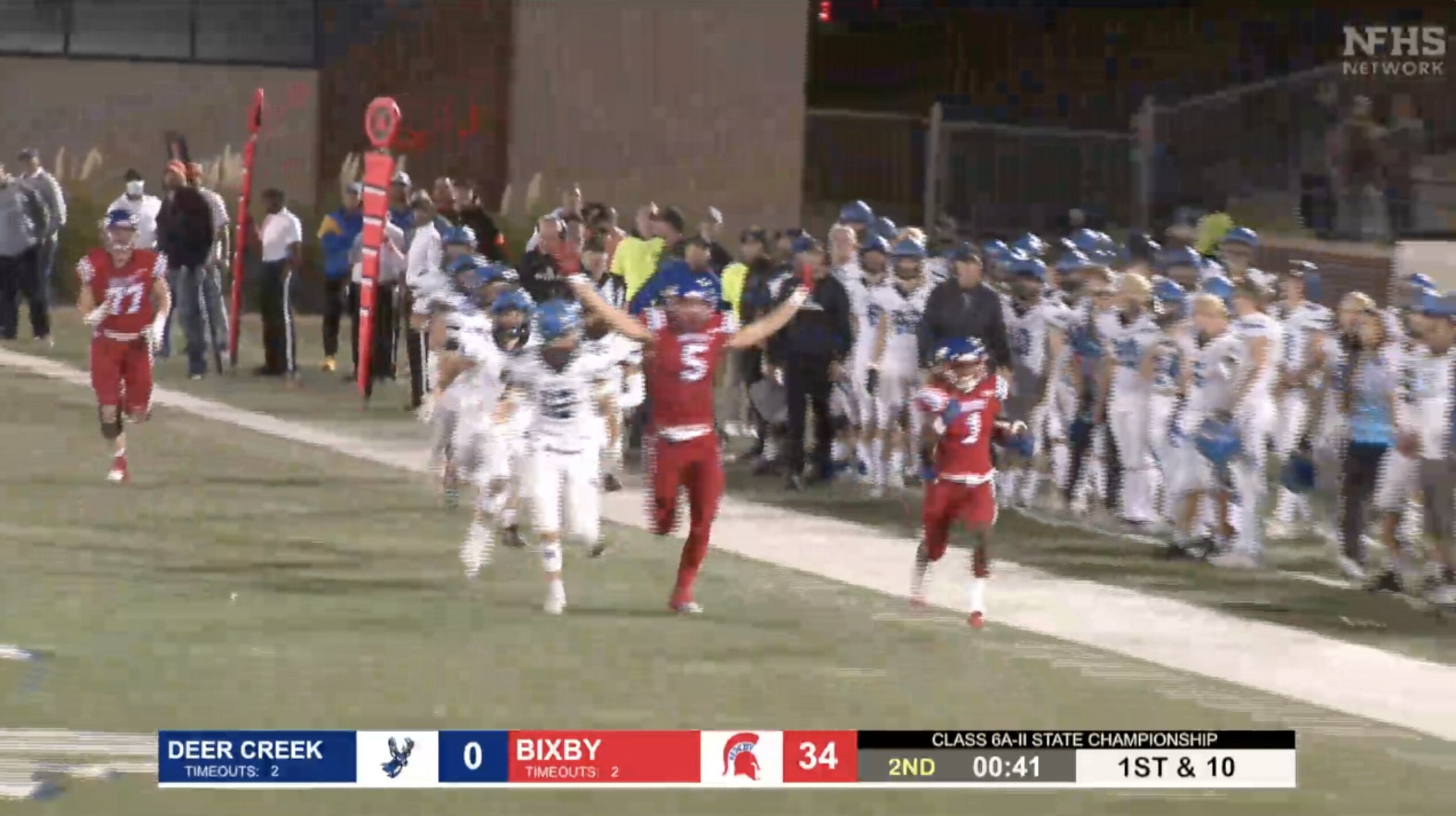 HIGHLIGHTS: No. 19 Bixby beats Deer Creek in Oklahoma state championship | BRAYLIN PRESLEY GOES OFF