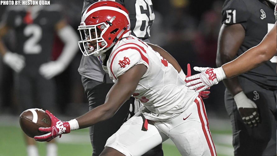 Junior highlights of Mater Dei's (CA) 5-star linebacker Raesjon Davis.