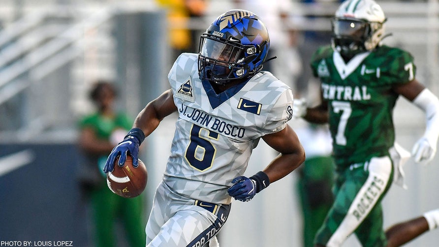 Jabari Bates, Pierce Clarkson and No. 3 St. John Bosco beat #15 Miami Central 35-12 in a battle of California vs. Florida.
