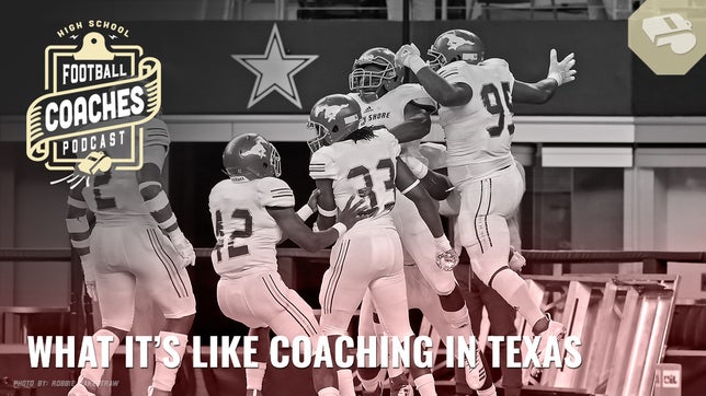 High School Football Coaches Podcast has Coach Jon Kay of North Shore High School in Texas discussing 18 full days of pads in the spring, entire staff full time teachers, and the love of coaching in Texas.