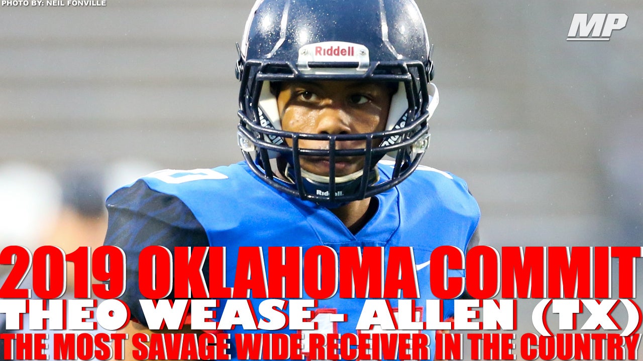 Oklahoma commit Theo Wease is a savage