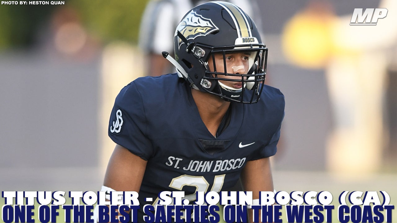 St. John Bosco's (CA) Titus Toler is a savage