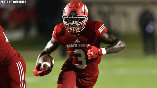 Junior and senior year highlights of North Shore's (TX) 5-star running back Zach Evans.
