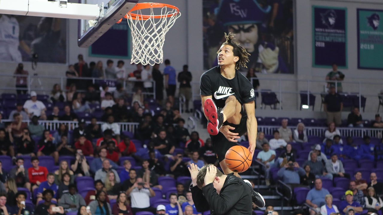 Cole Anthony wins COP dunk contest