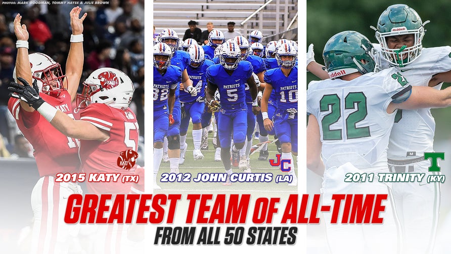 Steve Montoya and Zack Poff take a look at the best all-time football team from each state based off a single season. Go to MaxPreps.com for the complete list.