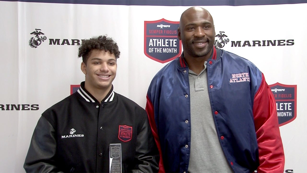 Marines Athlete of the Month Ceremony - Jordan Benoit