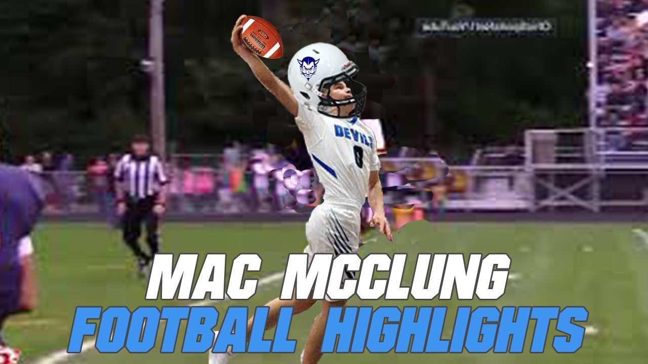 Mac McClung High School Football Highlights