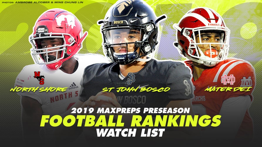 National Football Editor Zack Poff takes a look at some of the teams who are in contention to be ranked No. 1 to start the 2019 high school football season.