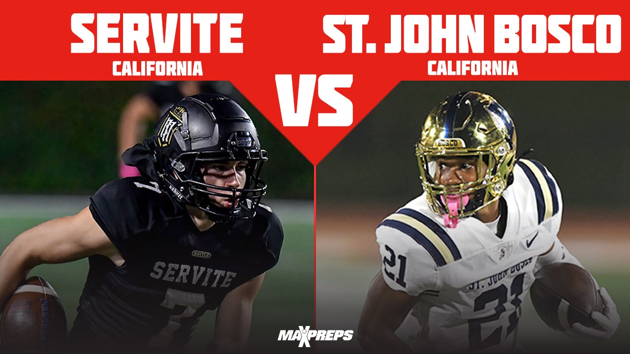 HIGHLIGHTS: No. 4 St. John Bosco (CA) beats No. 5 Servite (CA) 24-10