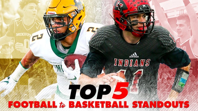 These five gifted athletes shine on the gridiron and hardwood.