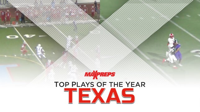 High School Football's top 10 best plays in Texas from the year.