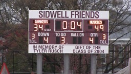 Flint Hill football highlights vs. Sidwell Friends