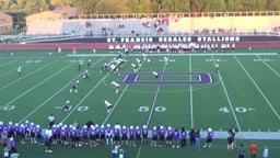 St. Charles football highlights St. Francis DeSales