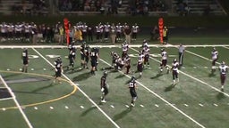 Galesburg football highlights vs. Moline High School