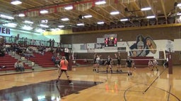 Berthoud volleyball highlights vs. Regionals / Mesa Ridge