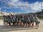 Albuquerque Bulldogs Co-ed JV Cheer Winter 20-21 team photo.