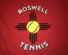 Roswell Coyotes Girls Varsity Tennis Spring 18-19 team photo.