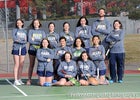La Cueva Bears Girls Varsity Tennis Spring 18-19 team photo.