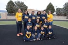 Highland Hornets Girls Varsity Track & Field Spring 17-18 team photo.