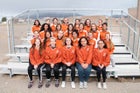 Eldorado Golden Eagles Girls Varsity Track & Field Spring 17-18 team photo.