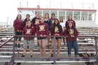 Gadsden Panthers Girls Varsity Track & Field Spring 17-18 team photo.