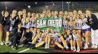 Carlsbad Lancers Girls Varsity Lacrosse Spring 24-25 team photo.