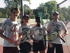 Prescott Curley Wolves Boys Varsity Tennis Fall 19-20 team photo.