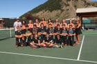 Jackson Hole Broncs Boys Varsity Tennis Fall 19-20 team photo.