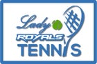 Eastern Hancock Royals Girls Varsity Tennis Spring 20-21 team photo.