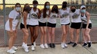 Mitchell Mustangs Girls Varsity Tennis Spring 20-21 team photo.