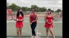 Rio Grande Ravens Girls Varsity Tennis Spring 20-21 team photo.