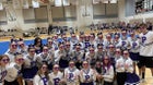 Snake River Panthers Co-ed Varsity Cheer Winter 21-22 team photo.