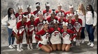 Freeport Red Devils Co-ed Varsity Cheer Winter 21-22 team photo.