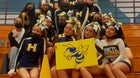 Highland Hornets Co-ed Varsity Cheer Winter 21-22 team photo.
