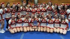 Sachem East  Co-ed Varsity Cheer Winter 21-22 team photo.
