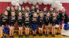 Frontier Falcons Co-ed Varsity Cheer Winter 21-22 team photo.