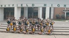 Mayfield Trojans Co-ed Varsity Cheer Winter 21-22 team photo.