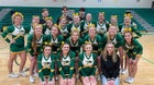Lakeland Hawks Co-ed Varsity Cheer Winter 21-22 team photo.
