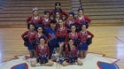 McCurdy Bobcats Co-ed Varsity Cheer Winter 21-22 team photo.