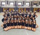 Belen Eagles Co-ed Varsity Cheer Winter 21-22 team photo.