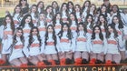 Taos Tigers Co-ed Varsity Cheer Winter 21-22 team photo.